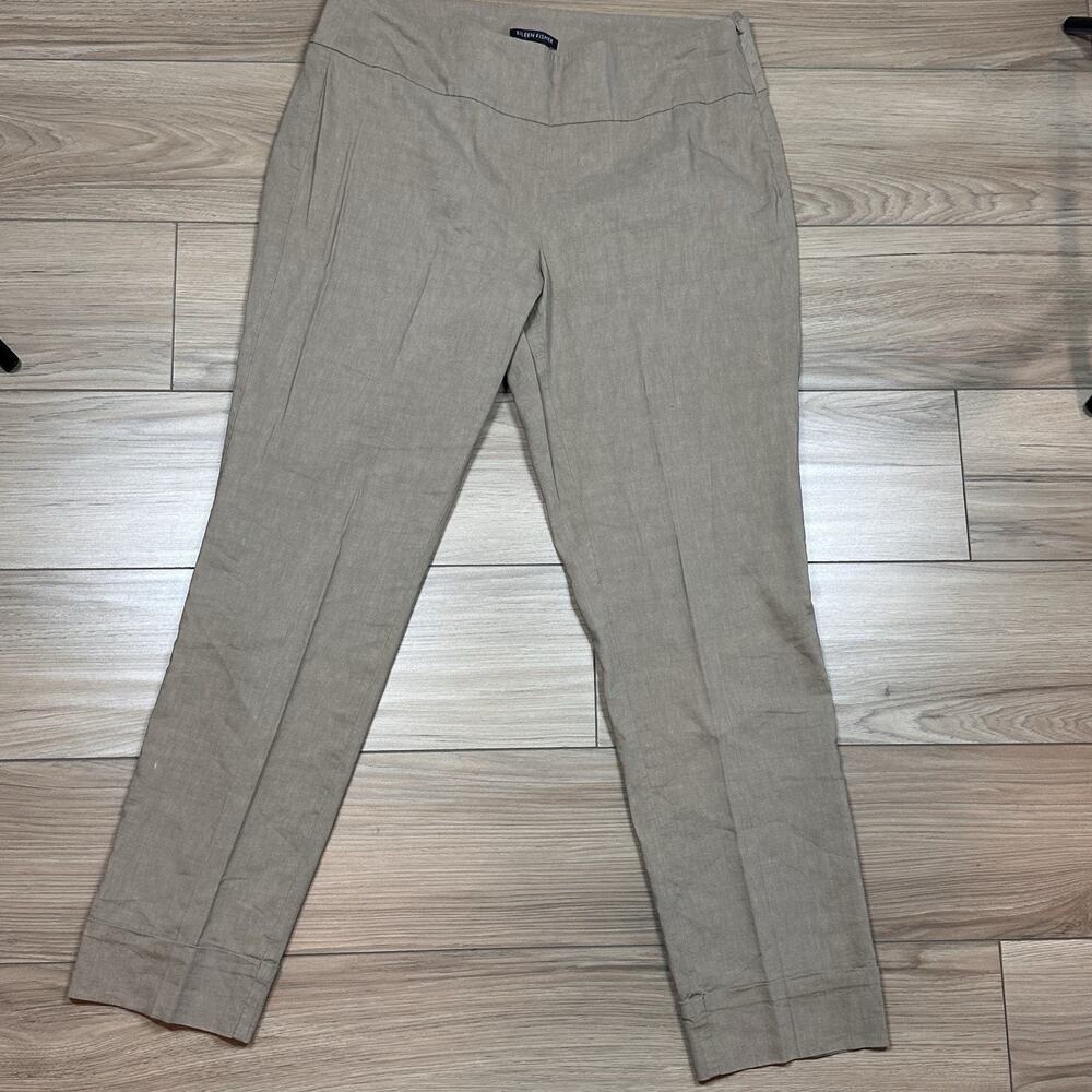 Eileen Fisher Italian Fabric Ankle Pants Size M Career Casual Comfortable
